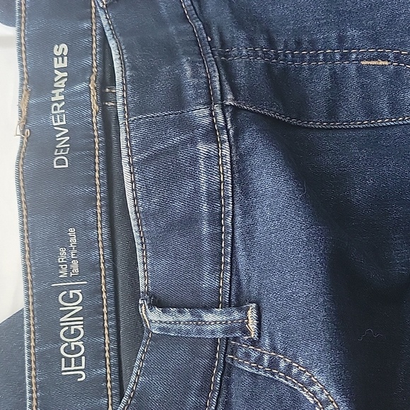 Denver Hayes Women's Mid Rise Skinny Pull On Jeggings - Picture 5 of 7